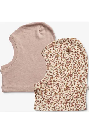 WHEAT 2 Wool Balaclava Kim Patterned