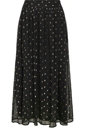ONLY Olmivy Foil Maxi Skirt Aop