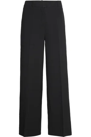 MANGO Wideleg Pleated Trousers