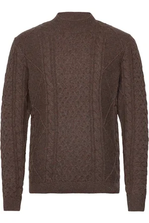 Clean Cut Morgan Wool Knit Brown