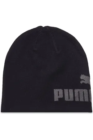 PUMA Ess No 1 Logo Cuffless Beanie Jr Black