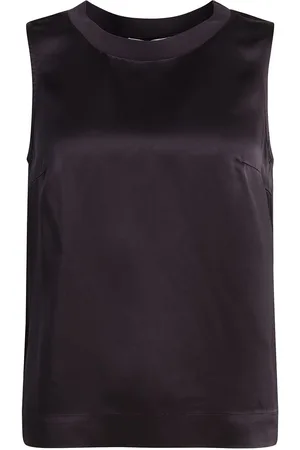 Ivo Nikkolo Acetate-Blend Top, Piri Brown