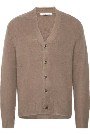WoodWood Wwtrue Mohair Cardigan Brown
