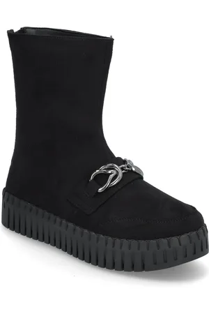 Ilse Jacobsen Long Chelsea Boots Black