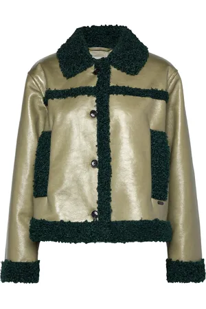 Scotch&Soda Vinyl Jacket Khaki