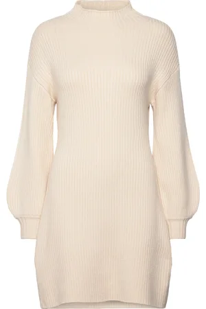 French Connection Myla Babysoft Soft Short Dress Cream
