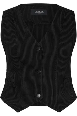 Noisy May Nmhera S/L Slim Pinstripe Vest