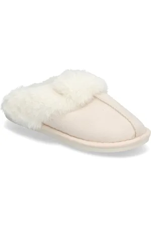 Missya Fluffy Slippers White
