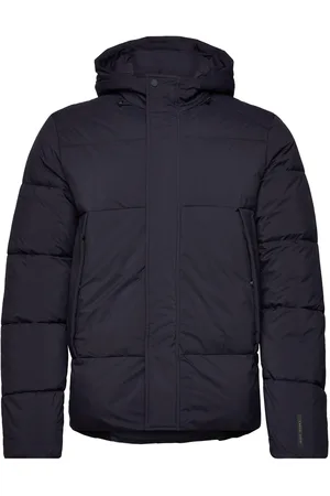 Casual Friday Cfaustin Short Puffer Jacket Navy