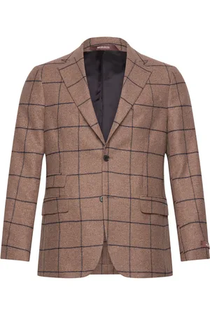 Morris Windowpane Wool Jkt