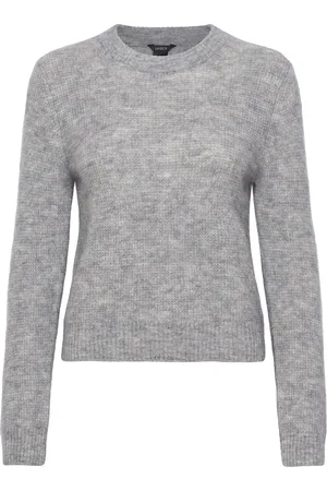 Lindex Sweater Livia Wool Mohair Blen Grey