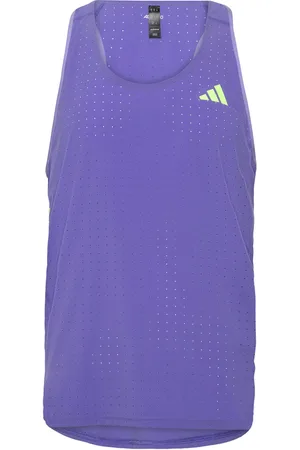 adidas Adizero Running Singlet Men Purple