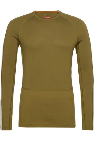 Icebreaker M Z Knit 260 Ls Crewe Khaki