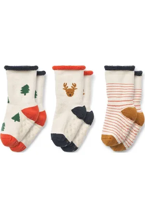 Liewood Eloy Baby Socks 3-Pack Patterned