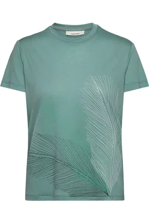 Icebreaker W Mer Core Ss Tee Plume Green