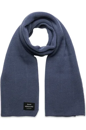 Mads Norgaard Wool Arne Scarf Blue