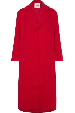 Soaked in Luxury Slrubie Long Coat Red
