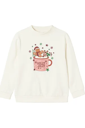 NAME IT Nkfruljul Ls Nreg Sweat Bru Box Cream