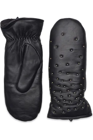 DEPECHE Mittens W. Micro Studs Black