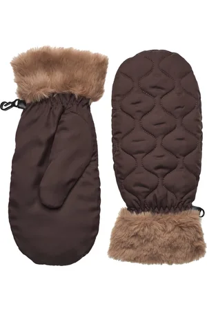 Beck Söndergaard Makara Puff Mittens Brown