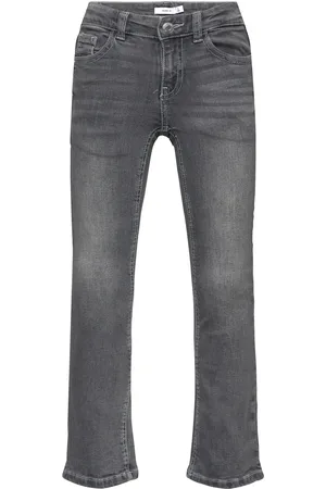 NAME IT Nkfpolly Skinny Boot Jeans 8245-Md D Grey
