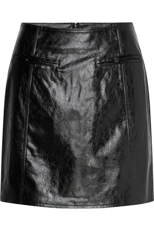 French Connection Emmett Pu Skirt Black