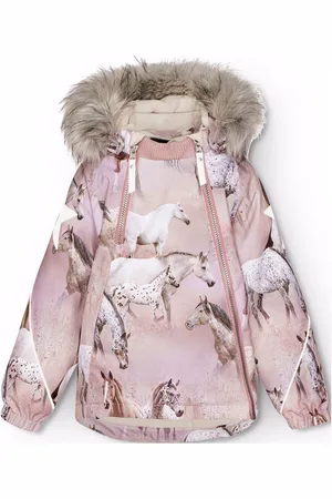 Molo Hopla Fur Pink