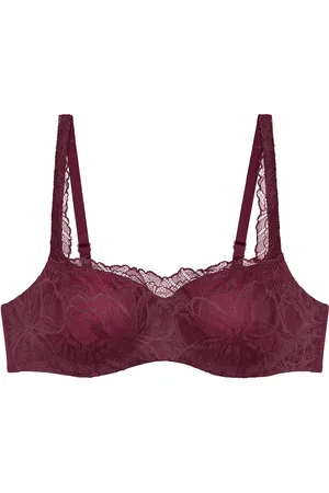 Triumph Body Make-Up Illusion Lace Balc T Burgundy