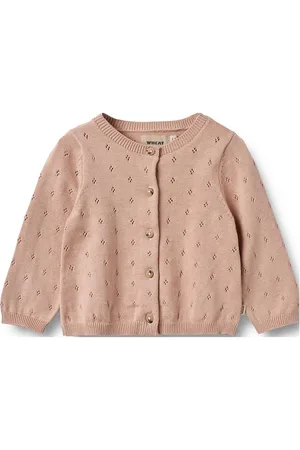 WHEAT Knit Cardigan Maia Pink