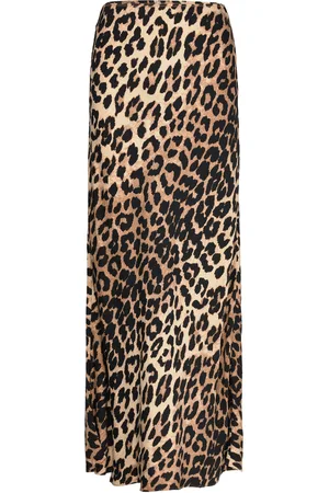 Twist & tango Tyne Satin Maxi Skirt Beige