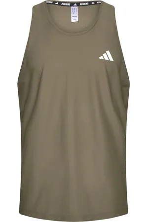 adidas Own The Run Tank Khaki