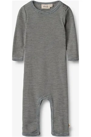 WHEAT Wool Jumpsuit L/S Haven Navy
