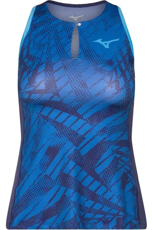 Mizuno Mugen Printed Tank W Blue