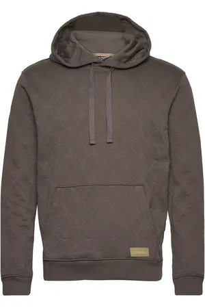 Scotch&Soda Jacquard Terry Hoodie Brown