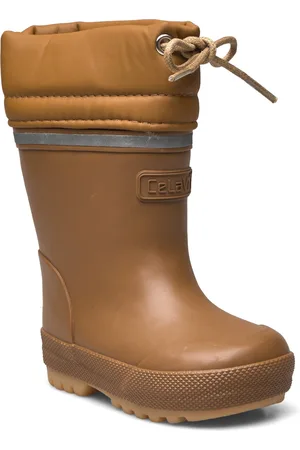 CeLaVi Thermal Wellies W. Wool Lining Brown