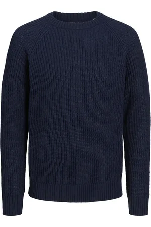 JACK & JONES Jjj S Knit Crew Neck Jnr Navy Jack & J S