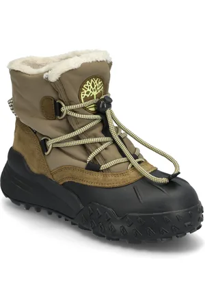 Timberland Moriah Range Mid Warm Lined Waterproof Snow Boot Khaki
