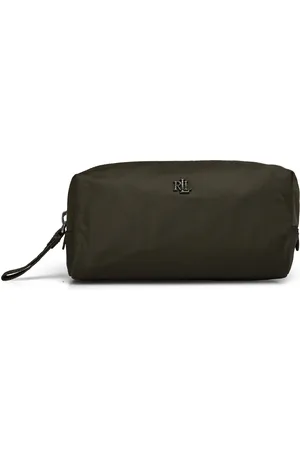 Ralph Lauren Nylon Cosmetic Pouch Green