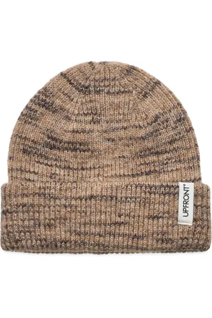 UPFRONT Elm Beanie Brown