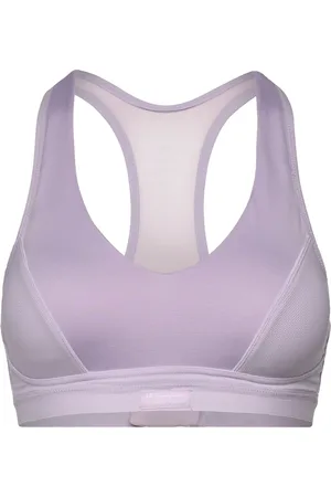 Shock Absorber Pump Padded Sports Bra Purple