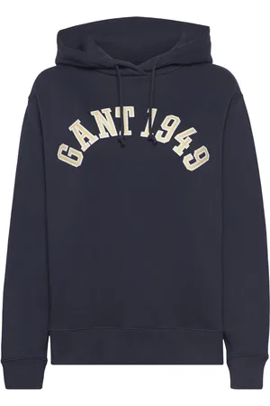 GANT 1949 Arch Hoodie Navy