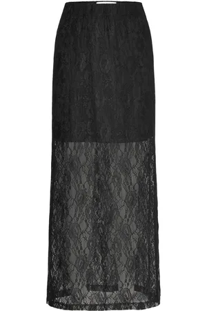 SELECTED Slfmista Hw Ankle Lace Skirt