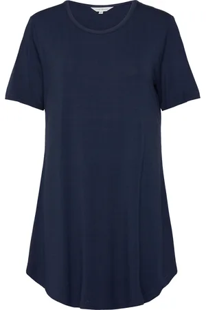 Lady Avenue Bamboo Bigshirt Navy
