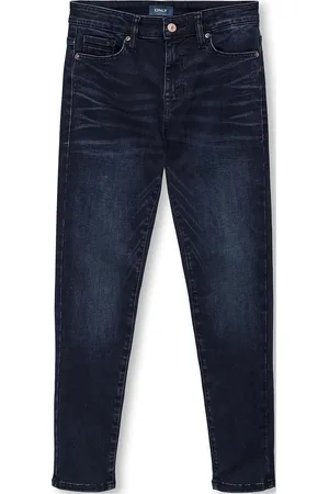 ONLY Kobdraper Jax Tapered Coated Jeans Blue