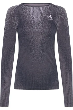 Odlo Performance Warm Blackcomb Bl Top Crew Neck L/S Grey