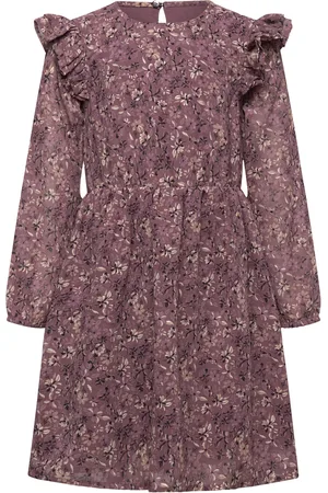 Creamie Dress Dobby Gold Pink