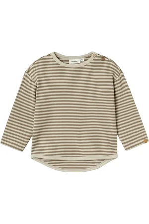 Lil Atelier Nmmgeo Alk Ls Rlx Top Lil Cream