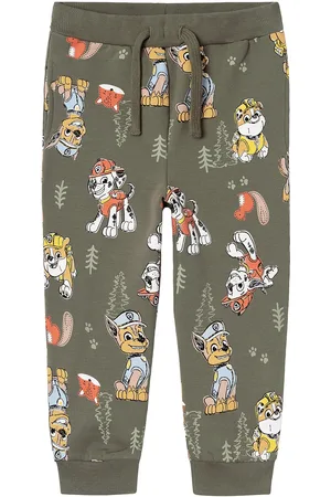 NAME IT Nmmsug Pawpatrol Nreg Swe Pants Bru Cplg Green