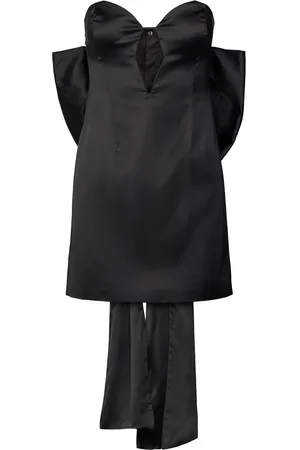 Bardot Eleni Bow Back Satin Dress