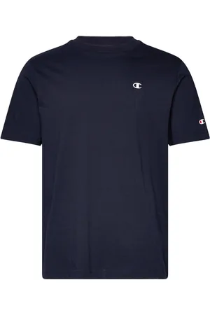 Champion Crewneck T-Shirt Navy
